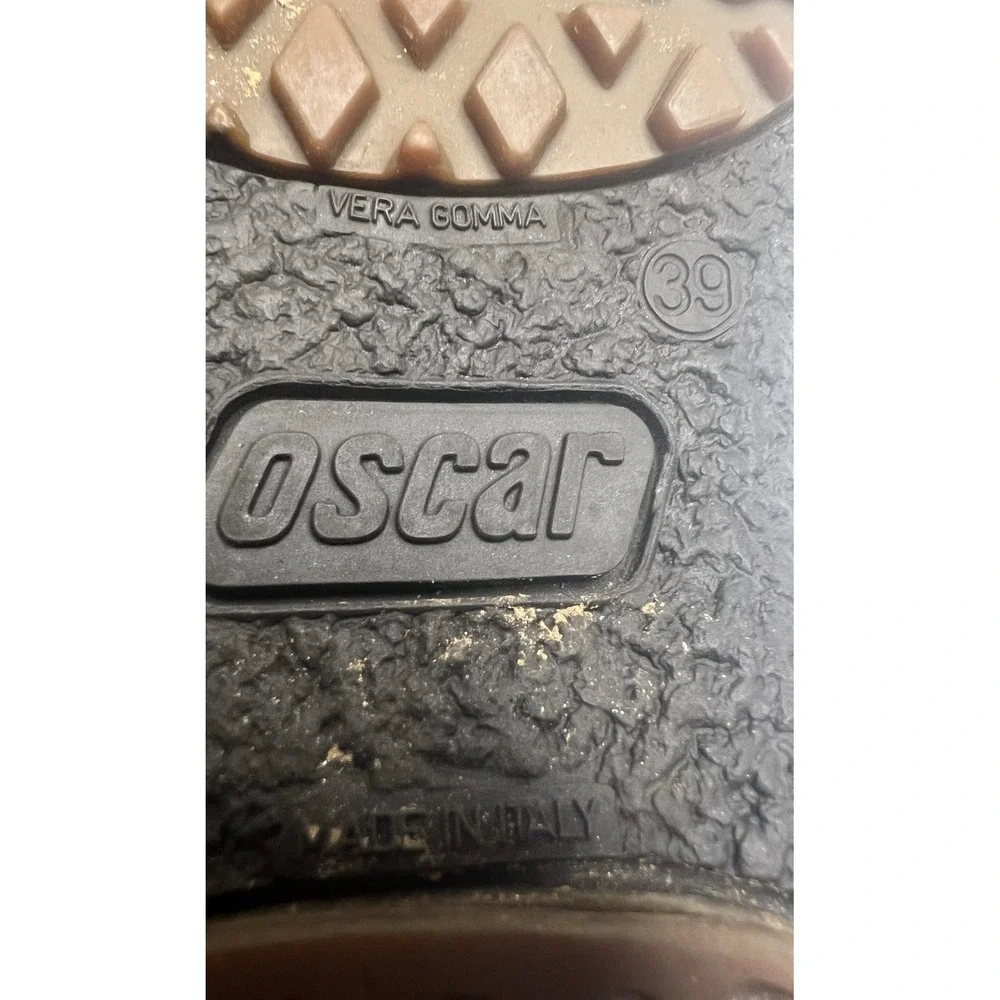 Vtg Oscar Sport Women US 8 EUR 39 Lined Boots Apres Black Ski Hiking Snow Rave